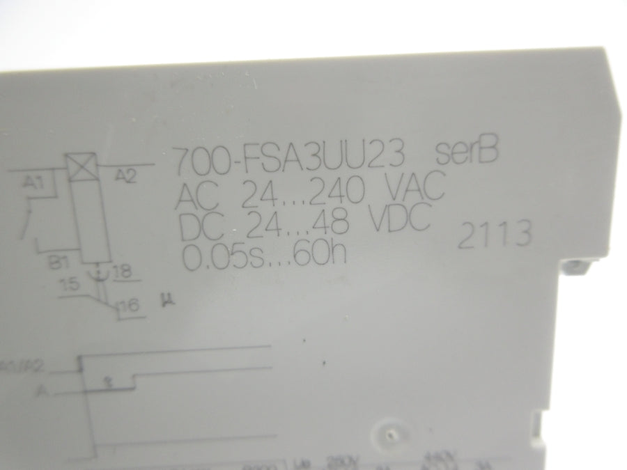 ALLEN BRADLEY 700-FSA3UU23 SER. B 24-240VAC NSMP