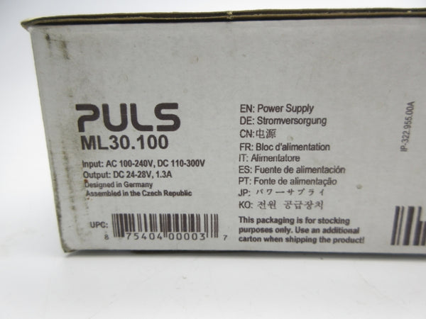 PULS ML30.100 100-240VAC NSMP