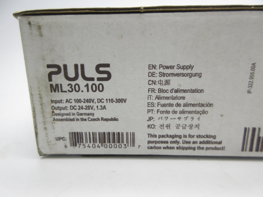 PULS ML30.100 100-240VAC NSMP