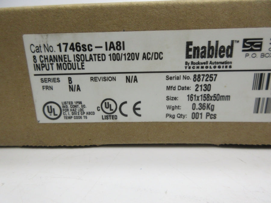 SPECTRUM 1746SC-IA8I SER. B 100/120VAC NSMP
