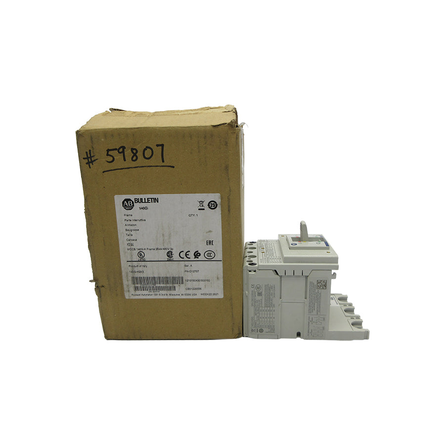 ALLEN BRADLEY 140G-H2X3 SER. A (BR/WH) NSMP