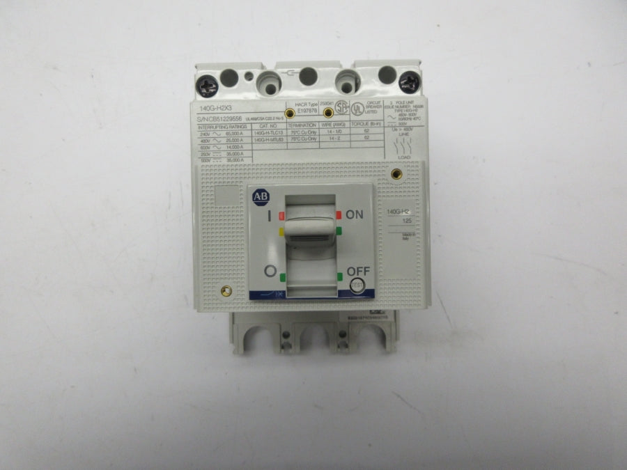ALLEN BRADLEY 140G-H2X3 SER. A (BR/WH) NSMP