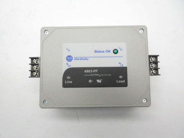 ALLEN BRADLEY 4983-PF120-15 SER. A 120VAC 15A (WH) NSMP