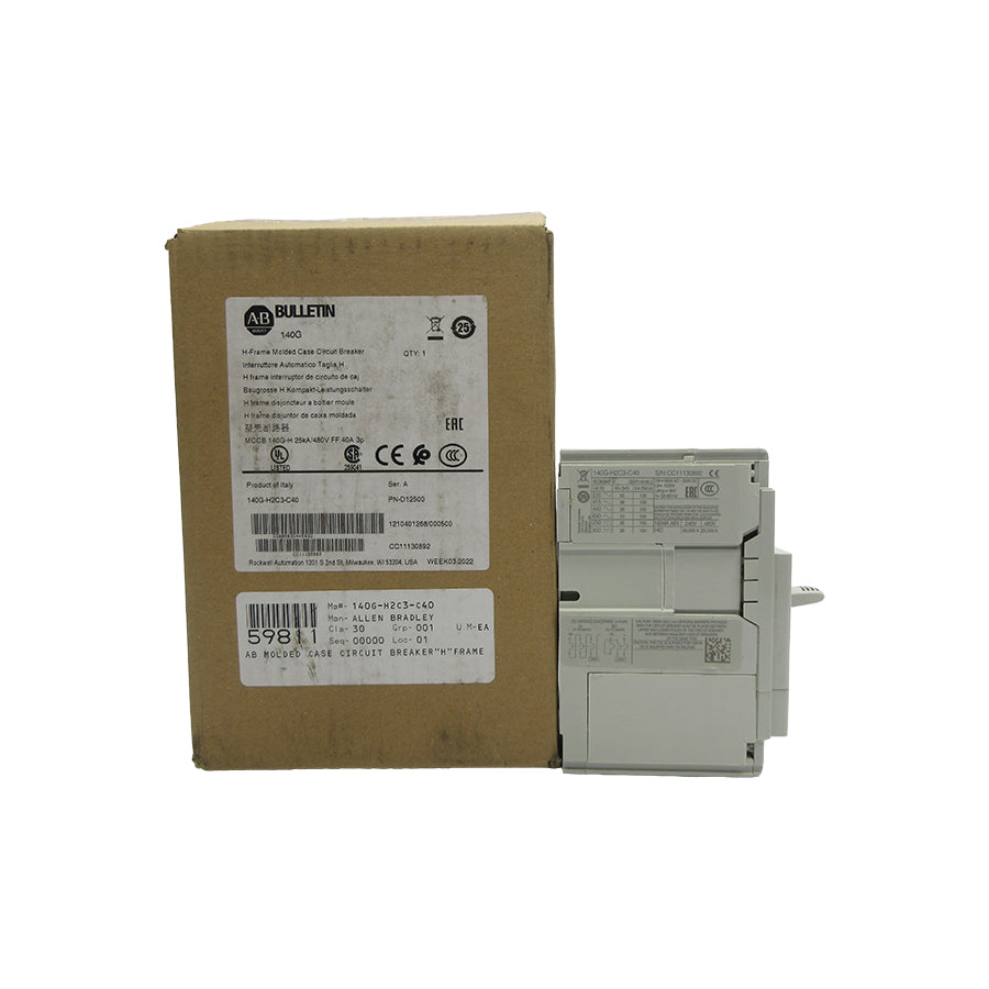 ALLEN BRADLEY 140G-H2C3-C40 SER. A NSMP