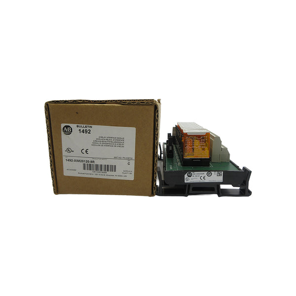 ALLEN BRADLEY 1492-XIM20120-8R SER. C 96-132VAC (BR/WH) NSMP