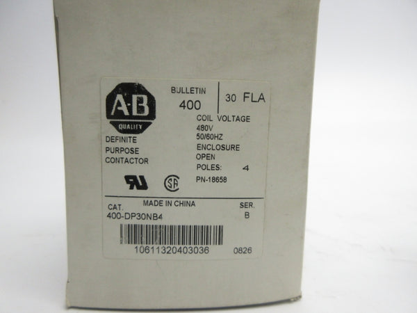 ALLEN BRADLEY 400-DP30NB4 SER. B 480VAC NSMP