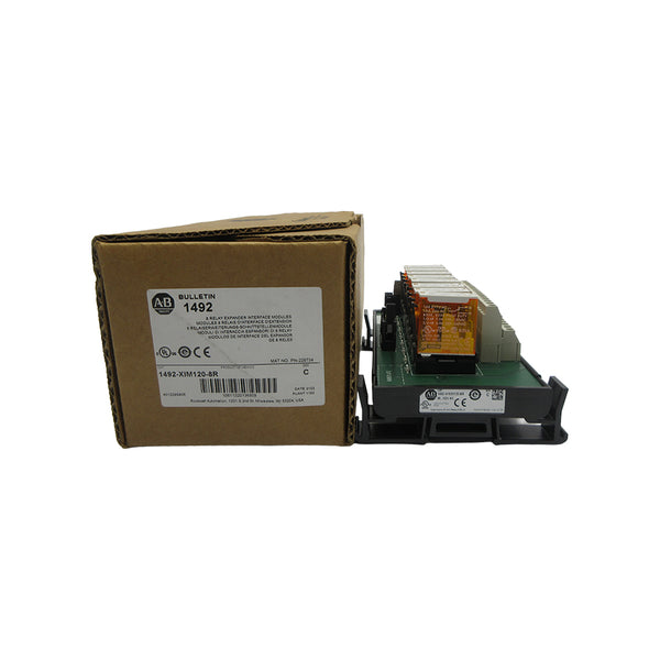 ALLEN BRADLEY 1492-XIM120-8R SER. C 96-132VAC (BR/WH) NSMP