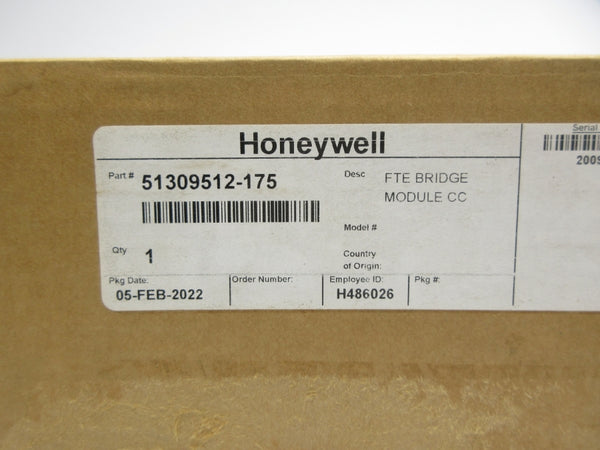 HONEYWELL 51309512-175 TX-FTEB01 F/W F 24VDC NSMP