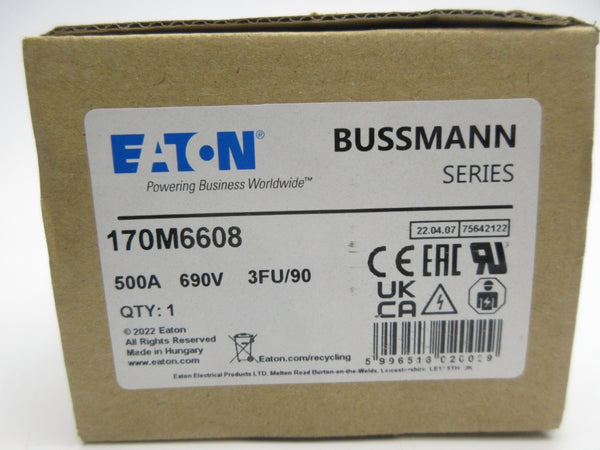EATON 170M6608 690V 500A NSMP