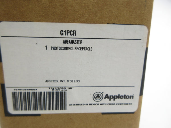 APPLETON G1PCR NSMP