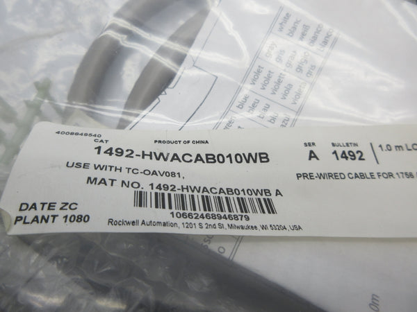 ALLEN BRADLEY 1492-HWACAB010WB SER. A NSMP