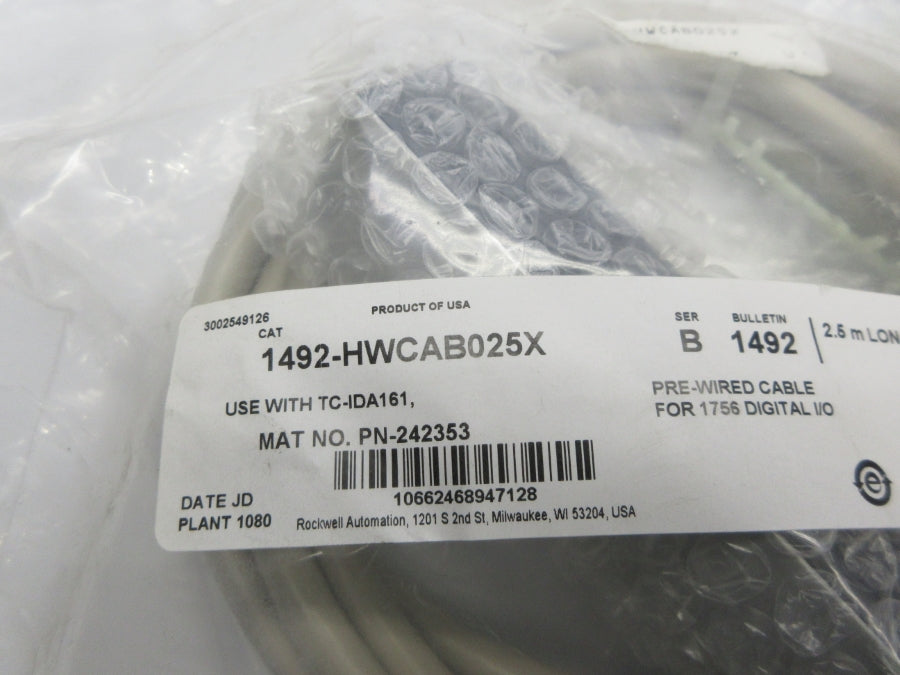 ALLEN BRADLEY 1492-HWCAB025X SER. B NSMP