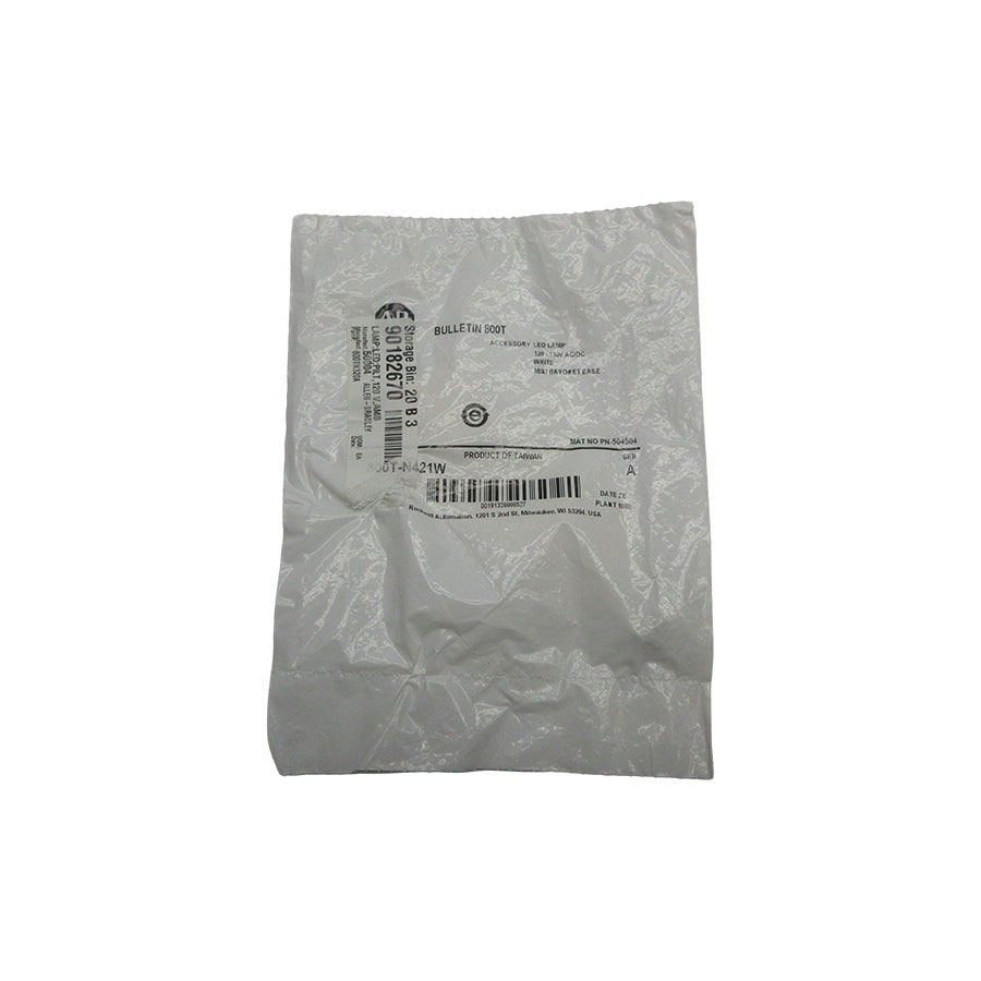 ALLEN BRADLEY 800T-N421W SER. A 120-130VAC/DC NSMP