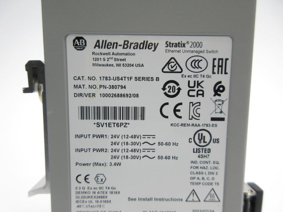 ALLEN BRADLEY 1783-US4T1F SER. B NSNP