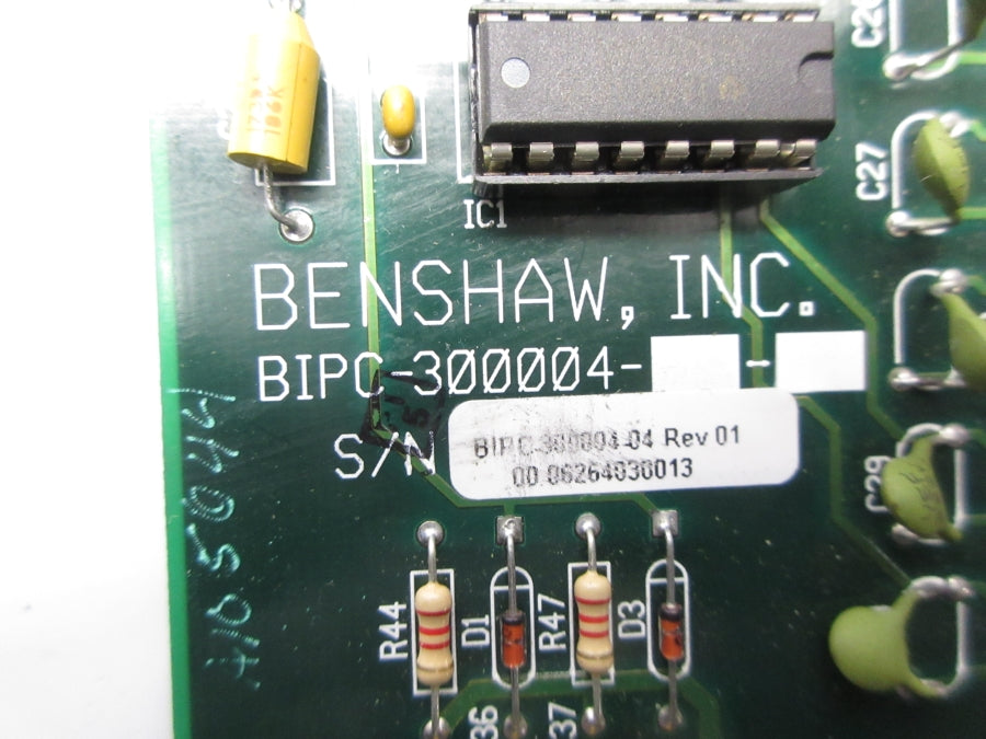 BENSHAW BIPC-300004-04 REV. 01 NSNP