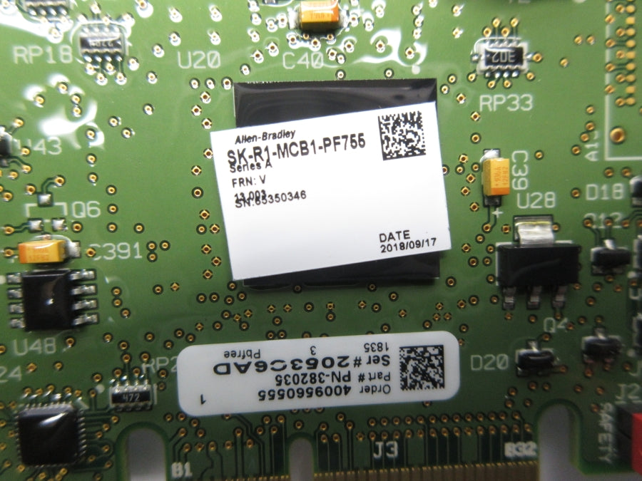ALLEN BRADLEY SK-R1-MCB1-PF755 SER. A F/W V13.003 NSNP