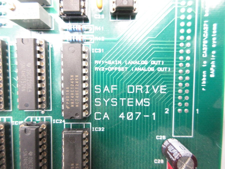 SAF DRIVE SYSTEMS CA407-1 NSNP