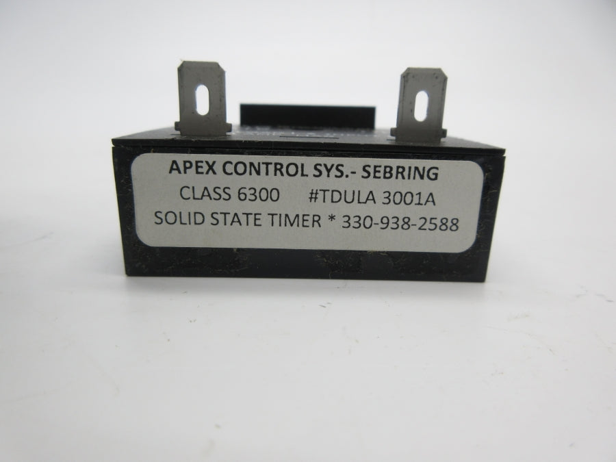 APEX CONTROL SYSTEM TDULA3001A NSNP