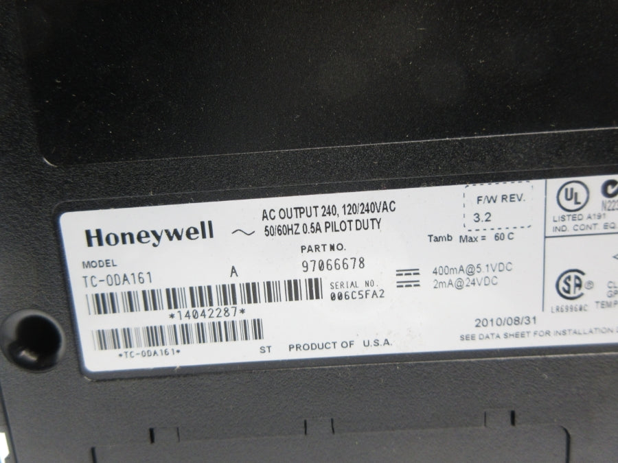 HONEYWELL TC-ODA161 SER. A F/W 3.2 120/240VAC (NO DOOR) NSNP