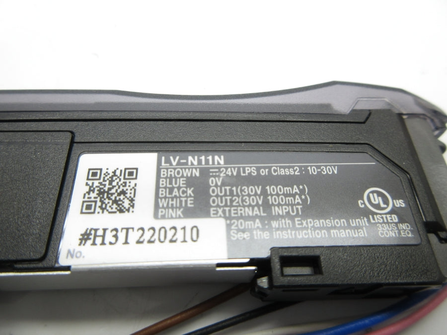 KEYENCE LV-N11N 24V UNMP