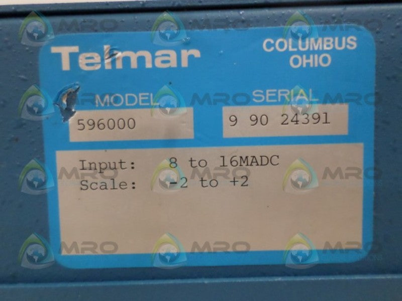 TELMAR 596000 ANALOG LOCAL INDICATOR 8-16MADC NSNP