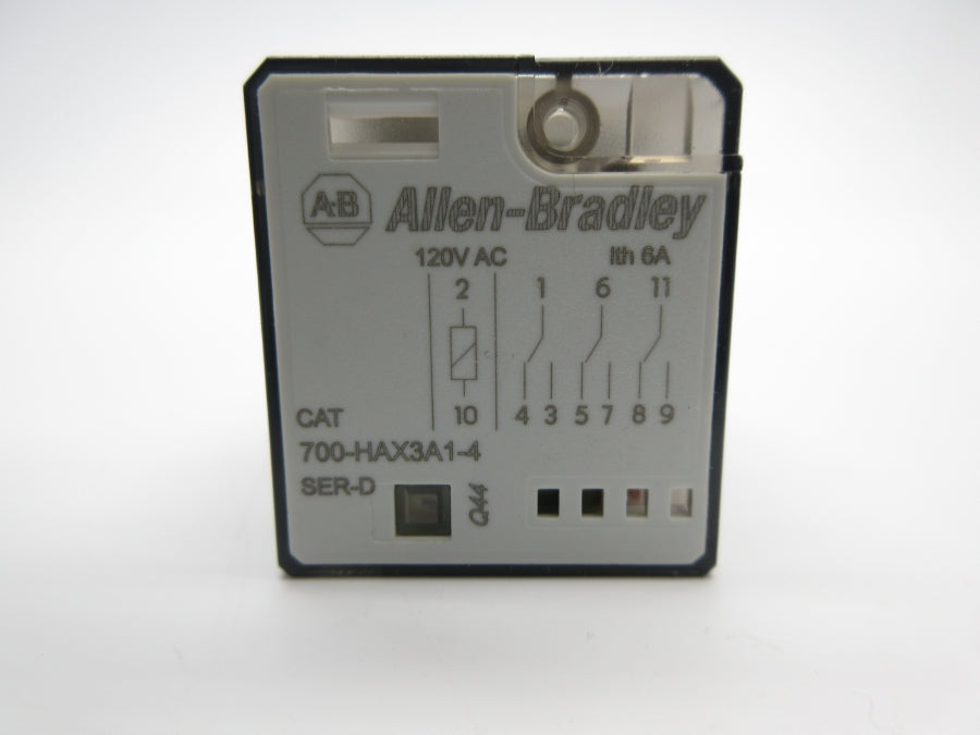 INDUSTRIAL SPARE PART 700-HAX3A1-4 SER. D 120VAC 6A NSNP