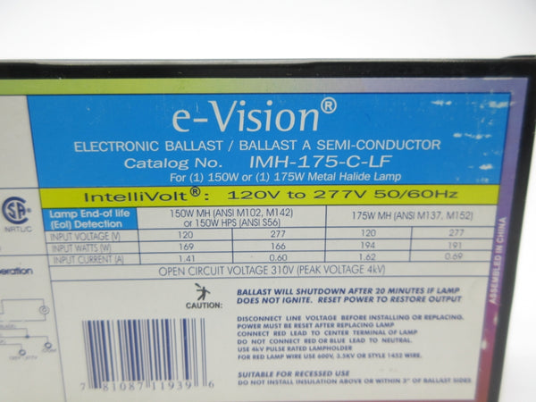 ADVANCE IMH-175-C-LF 120-277V NSNP