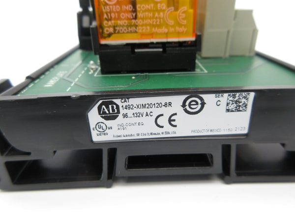 ALLEN BRADLEY 1492-XIM20120-8R SER. C 96-132VAC NSNP