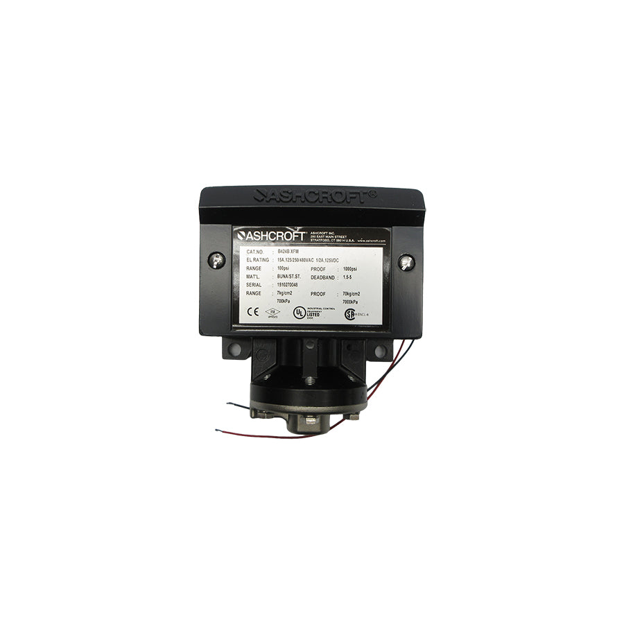 ASHCROFT B424BXFM 480VAC 15A 100PSI NSNP