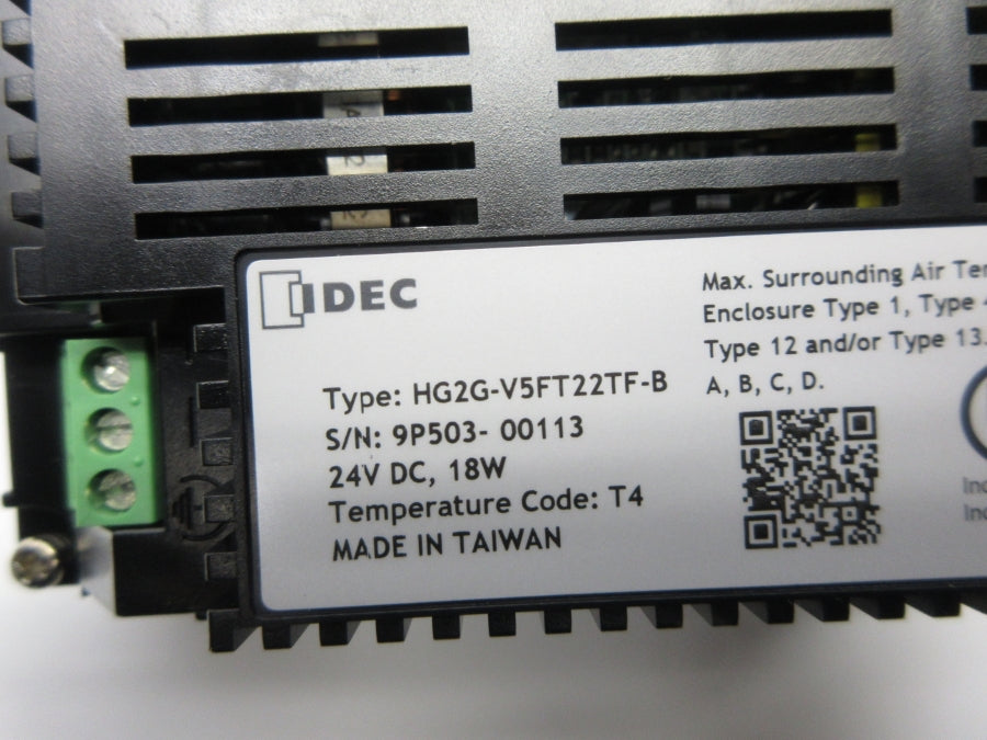 IDEC HG2G-V5FT22TF-B 24VDC NSNP