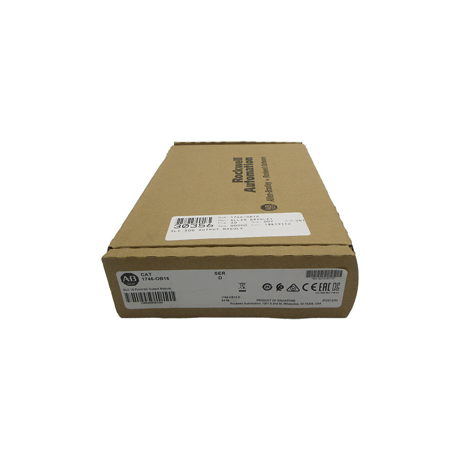 ALLEN BRADLEY 1746-OB16 SER. D DATE: 2022 NSFS