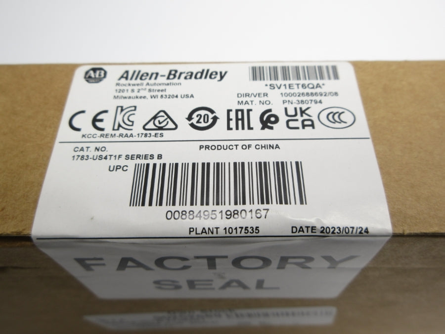 ALLEN BRADLEY 1783-US4T1F SER. B DATE: 2023 NSFS