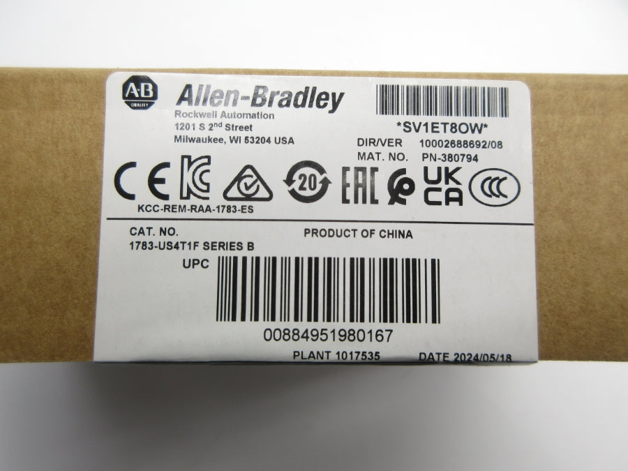 ALLEN BRADLEY 1783-US4T1F SER. B DATE: 2024 NSFS