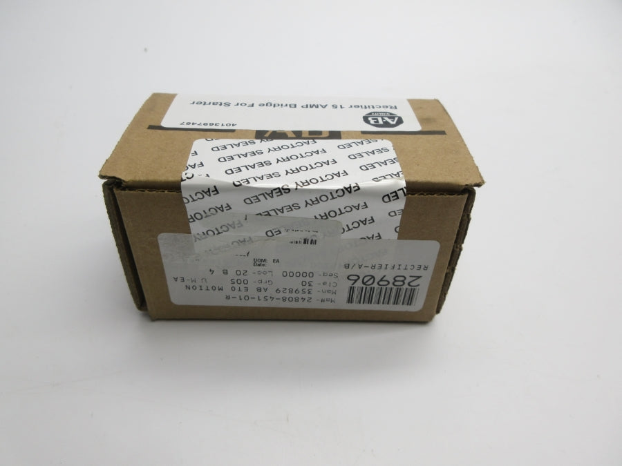 ALLEN BRADLEY 24808-451-01-R SER. A (BR/WH) NSFS