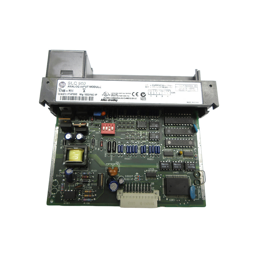 ALLEN BRADLEY 1746-NI4 SER. A 10VDC (NO DOOR) UNMP