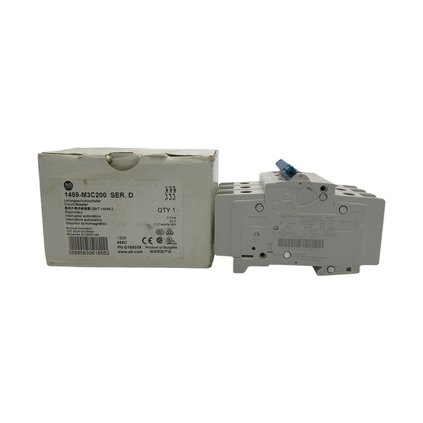 ALLEN BRADLEY 1489-M3C200 SER. D 277V 20A NSMP