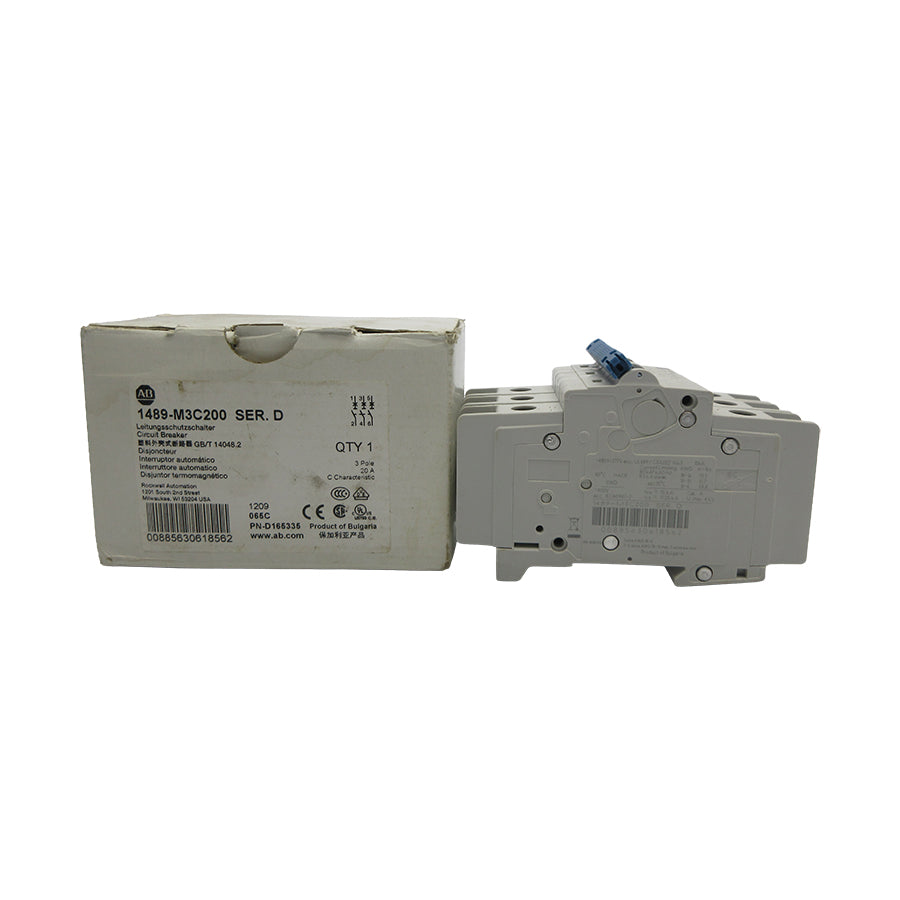 INDUSTRIAL SPARE PART 1489-M3C200 SER. D 277V 20A NSMP