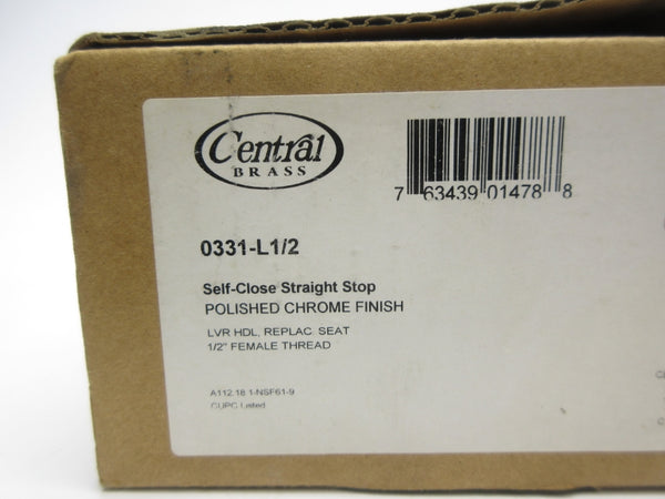 CENTRAL BRASS 0331-L1/2 NSMP