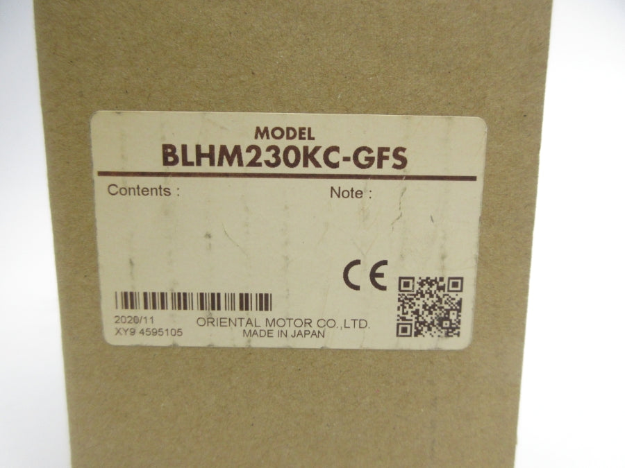 ORIENTAL MOTOR BLHM230KC-GFS NSMP