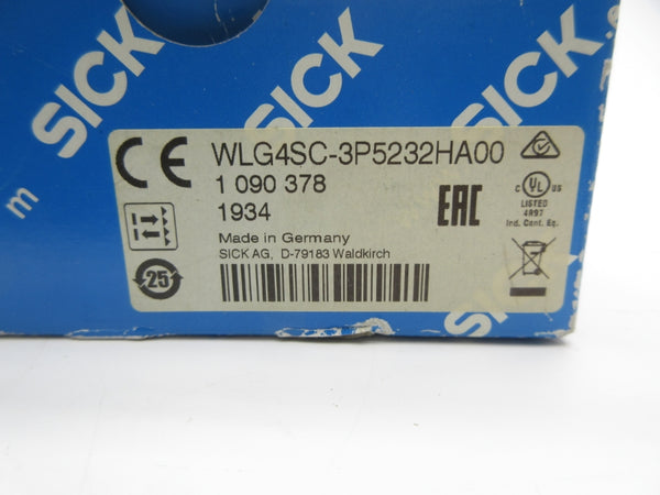 SICK WLG4SC-3P5232HA00 1090378 10-30VDC NSMP