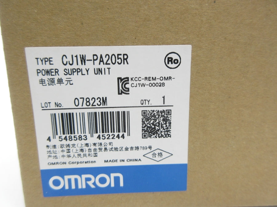 OMRON CJ1W-PA205R 100-240V NSMP