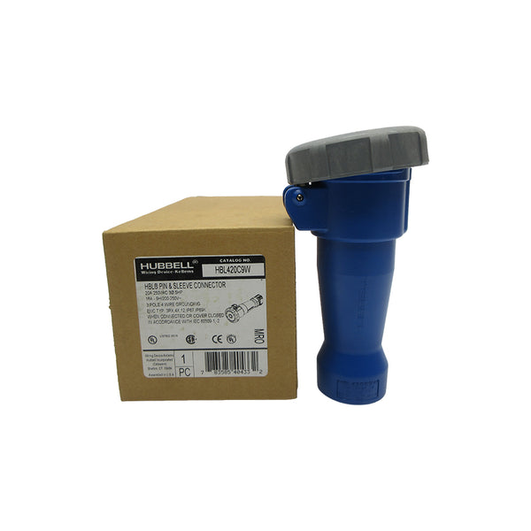 HUBBELL HBL420C9W 250VAC 20A (AS PICTURED) NSMP