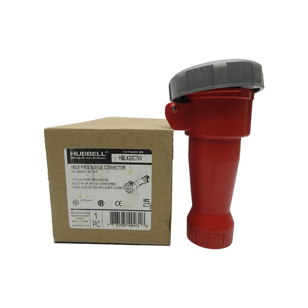 HUBBELL HBL420C7W 480VAC 20A (AS PICTURED) NSMP
