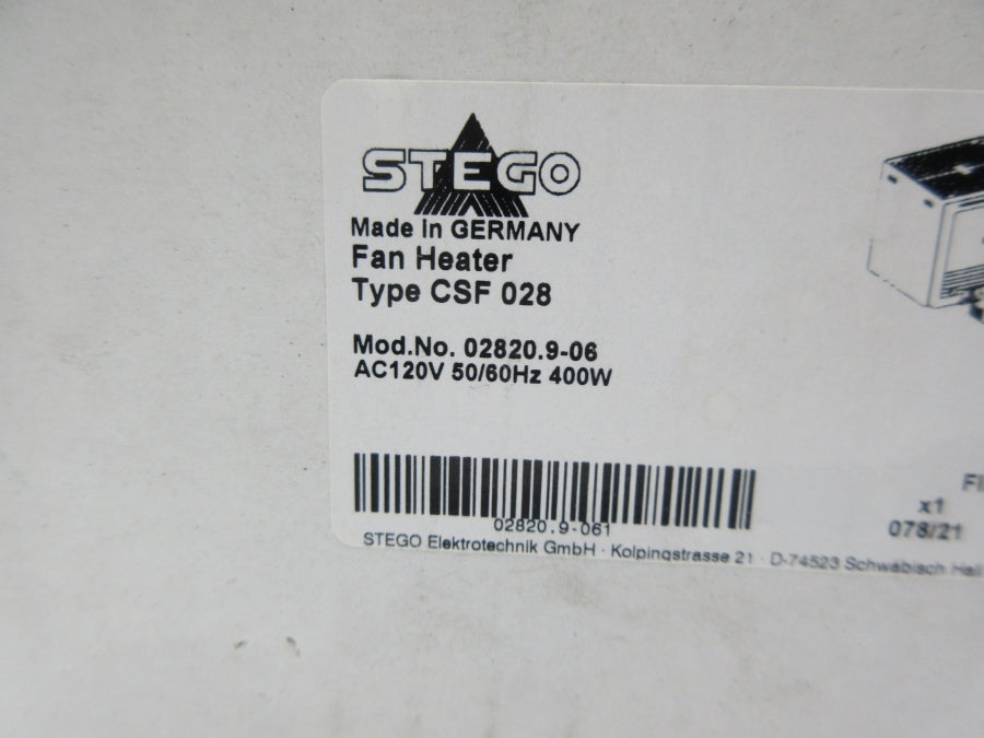 STEGO CSF028 02820.9-06 120VAC NSMP