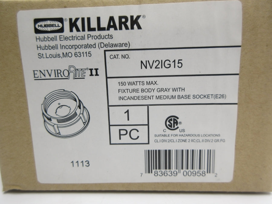 HUBBELL NV2IG15 NSMP