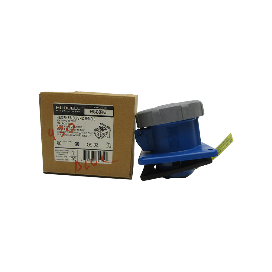 HUBBELL HBL430R9W 250VAC 30A NSMP