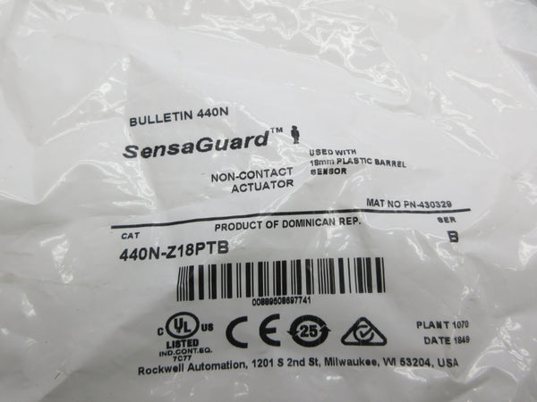 ALLEN BRADLEY 440N-Z18PTB SER. B NSMP