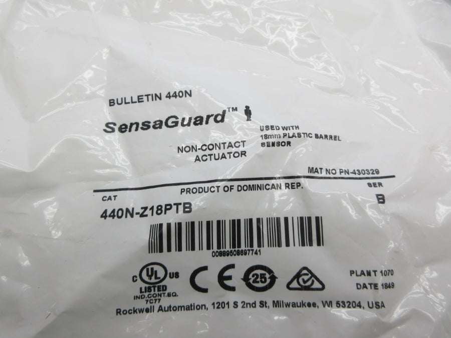 ALLEN BRADLEY 440N-Z18PTB SER. B NSMP