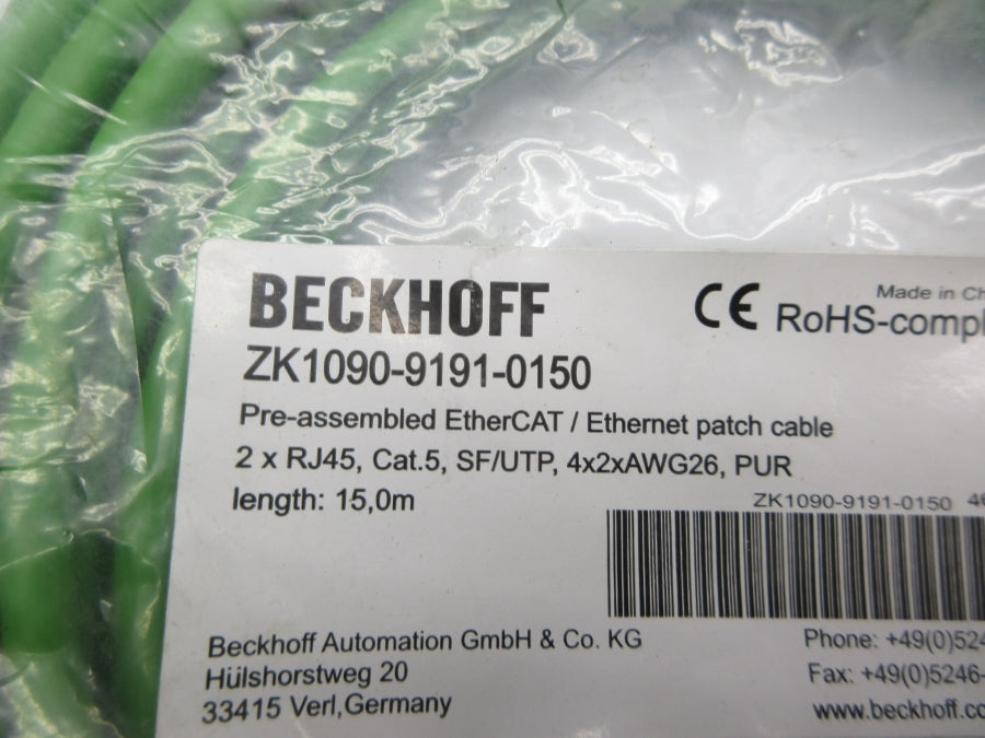 BECKHOFF ZK1090-9191-0150 NSMP