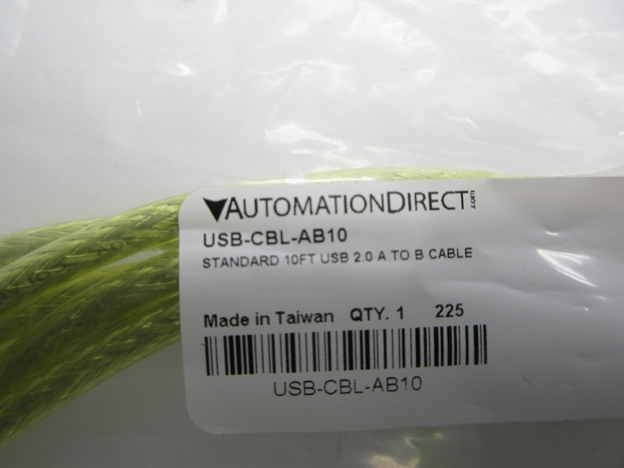 AUTOMATION DIRECT USB-CBL-AB10 NSMP